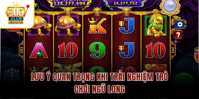 Kho Tàng Ngũ Long – Slot Game Huyền Bí, Phần Thưởng Cực Chất 4 Lưu ý quan trọng khi trải nghiệm trò chơi Ngũ Long